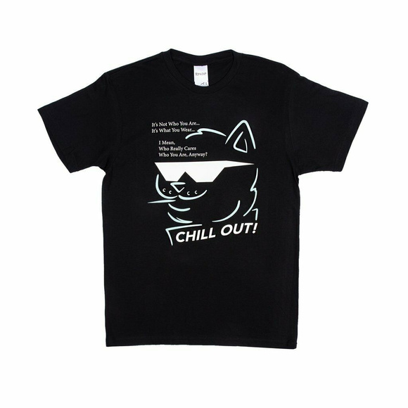 Ripndip Chill Out Black Tee - Picture 2 of 3